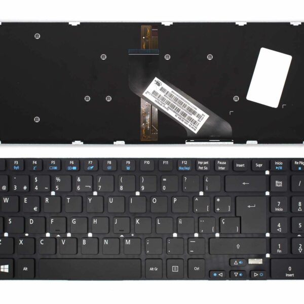 Teclado para Portátil Acer Aspire E5-551-T5TS - Espanhol Retroiluminado