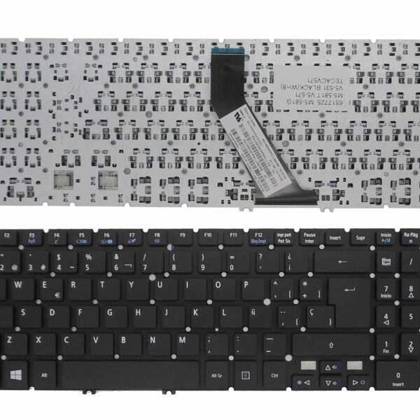 Teclado para Portátil Acer Aspire V5-573 em Espanhol