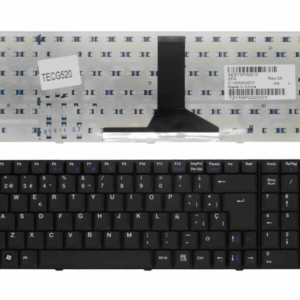 Teclado para Portátil Acer eMachines G420 G520 G620 G720