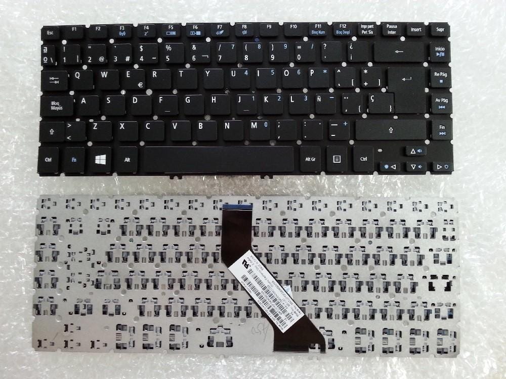 Teclado para Portátil Acer V5-431 V5-471 M5-481 Espanhol com Ñ