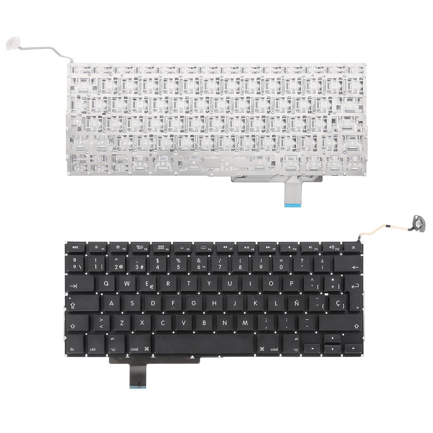 Teclado Espanhol para Portátil Apple MacBook Pro A1297 (2009-2013) - Substituição de Alta Qualidade