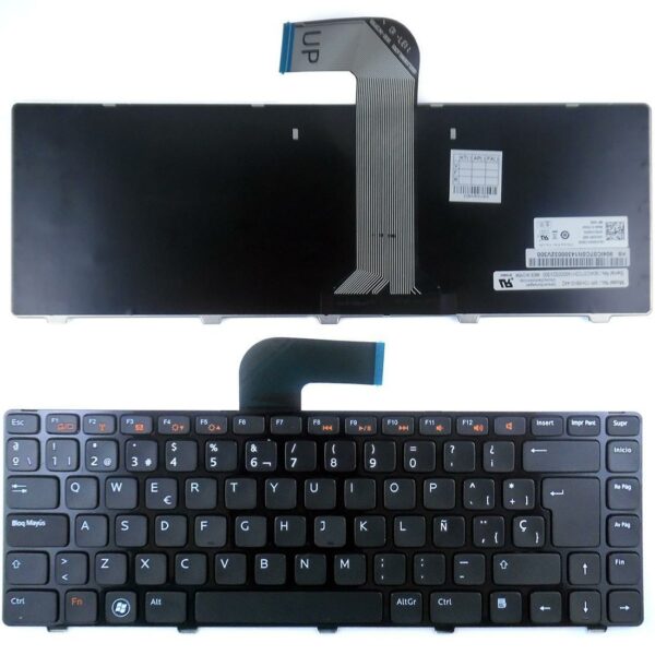 Teclado para Portátil Dell Vostro 3560 em Espanhol com Moldura