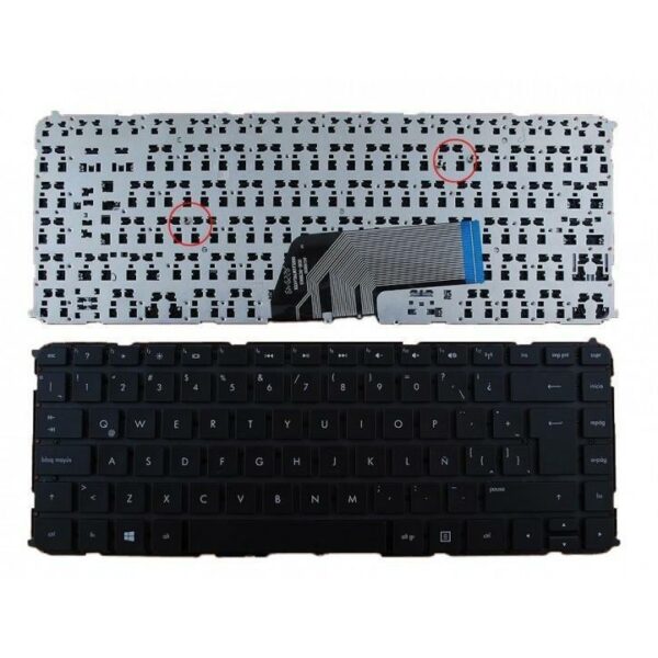 Teclado para Portátil HP Envy 4-1102SS / 4-1000 Series - Espanhol, Preto