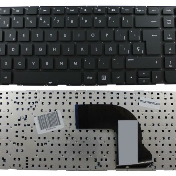 Teclado Espanhol Preto para Portátil HP Pavilion DV7-7000 Series - Compatível com DV7-7007SS
