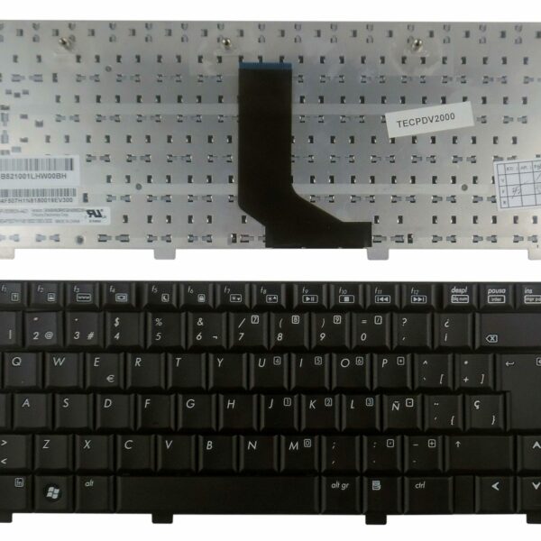 Teclado Espanhol para Portátil HP Pavilion DV2000 DV2100 DV2200 DV2300 DV2400 Series