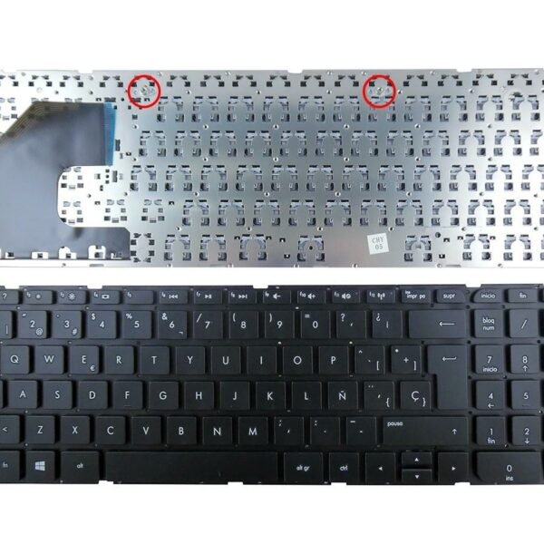 Teclado para Portátil HP Pavilion 15-B Series Espanhol Preto - Substituição de Qualidade