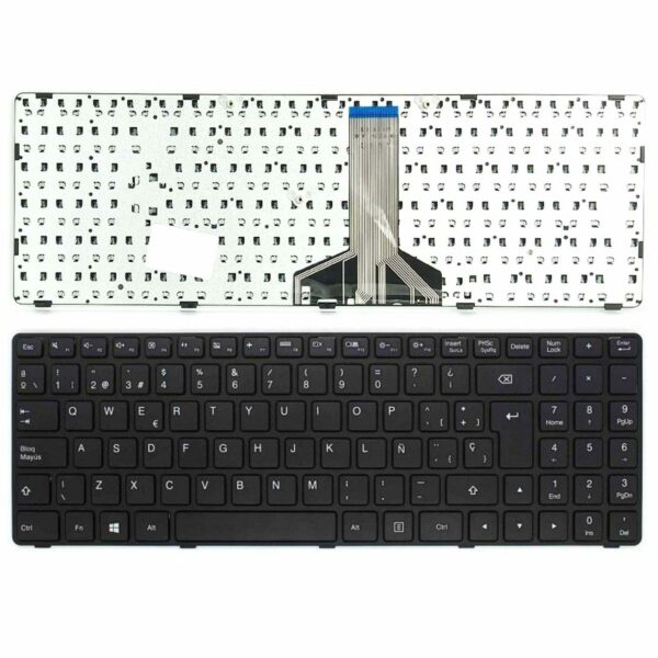 Teclado para Portátil Lenovo 6385H-SP PK1310E1A12 Espanhol Preto - Green Computer