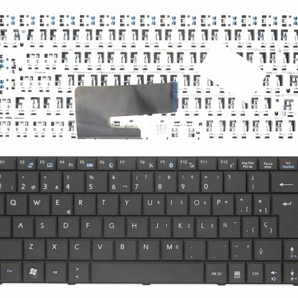 Teclado para Portátil MSI Wind U270, CR420, X370, CX420 Series - Espanhol - V111822AK1