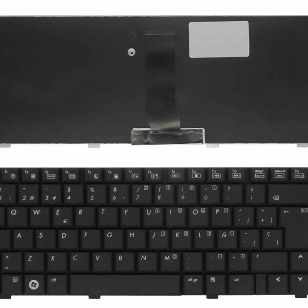 Teclado para Portátil HP 455264-071 NSK-H5Q0S Espanhol Preto - Compatível HP 540 550 Compaq 6520 6720 Series