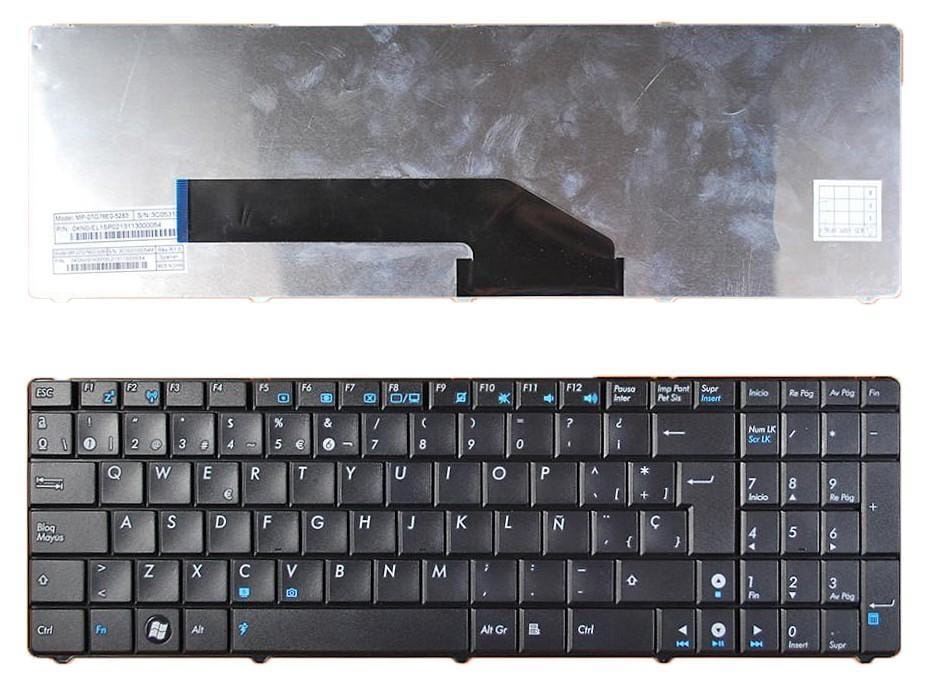 Teclado para Portátil Asus X5D F52 K50 K70 P50 – Espanhol