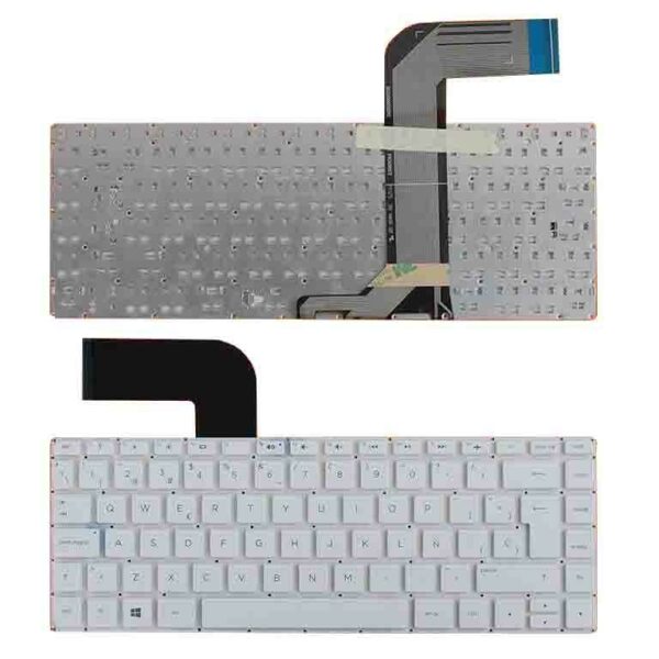 Teclado para Portátil HP Pavilion 14-V Series Branco Espanhol - Compatível com V219TX V245TX V246TX V034TX