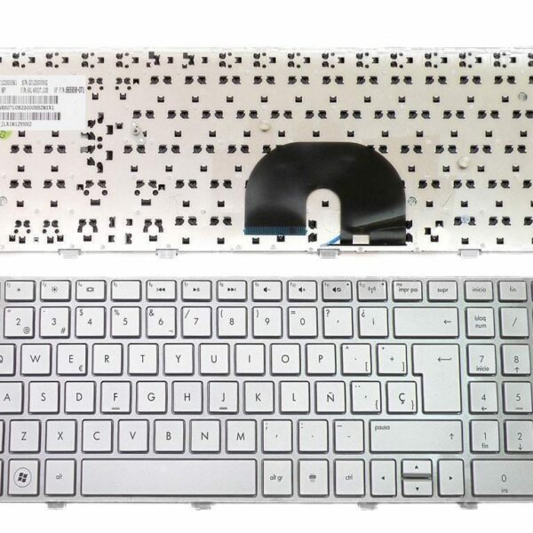 TECLADO PARA PORTATIL HP PAVILION DV6-6000 PRATA
