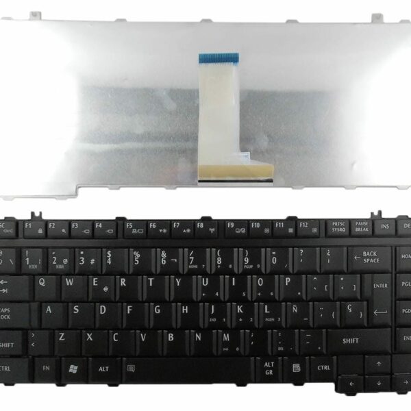 Teclado para Portátil Toshiba Tecra A11-11Z - Layout Espanhol, Cor Preto | Substituição de Qualidade