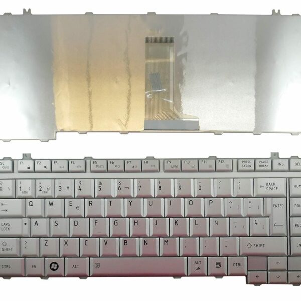 TECLADO PARA PORTATIL TOSHIBA SATELLITE A200 A300 L300 PRATA