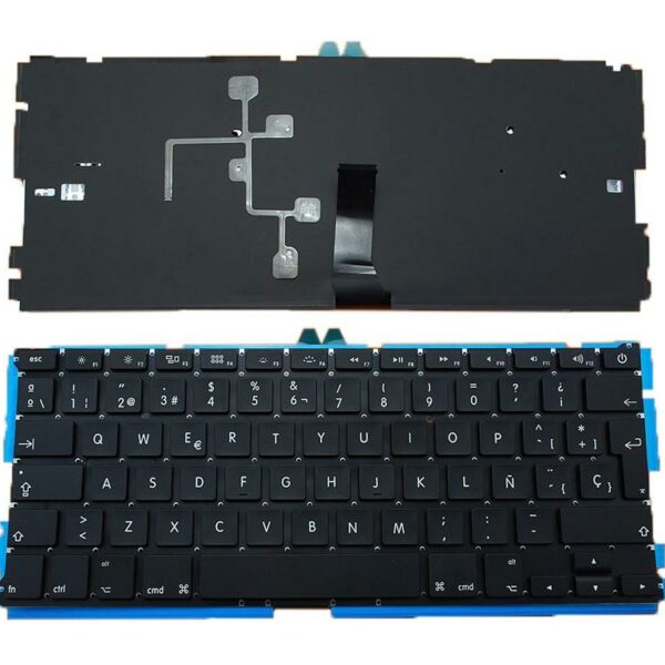 Teclado para Portátil Apple MacBook Air A1369 MC965 com Iluminação de Fundo