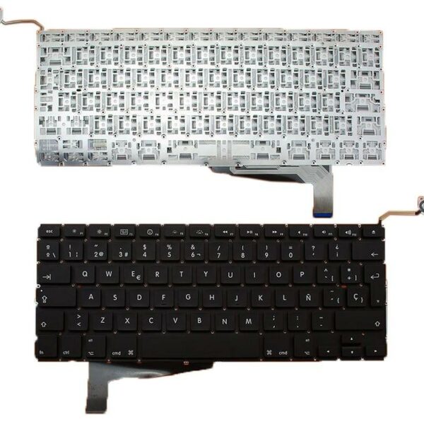 Teclado para Portátil Apple MacBook Pro A1286 (2008) Espanhol