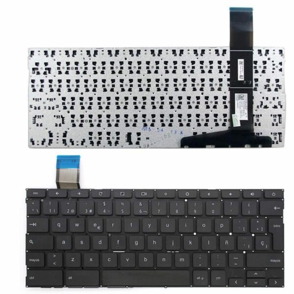 Teclado para Portátil Asus Chromebook C300 C300M C300MA NSK-UZ1SQ Espanhol