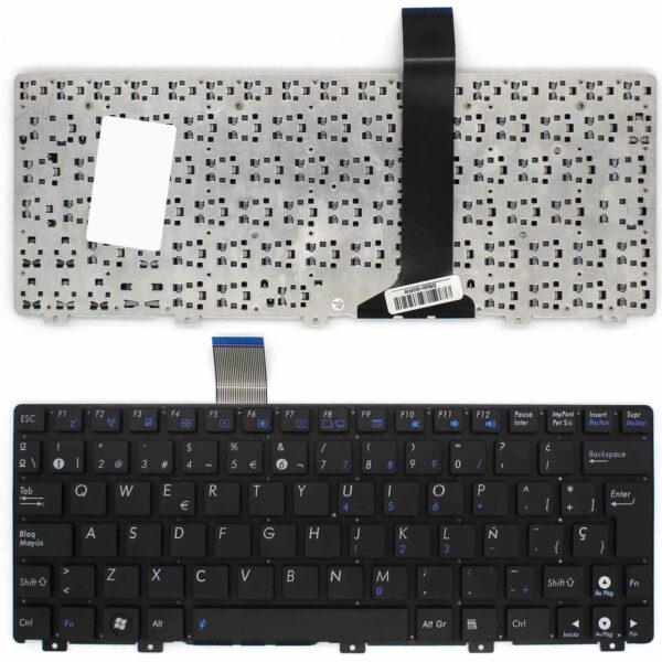 Teclado para Portátil ASUS EeePC 1015PED 1025C Preto Espanhol