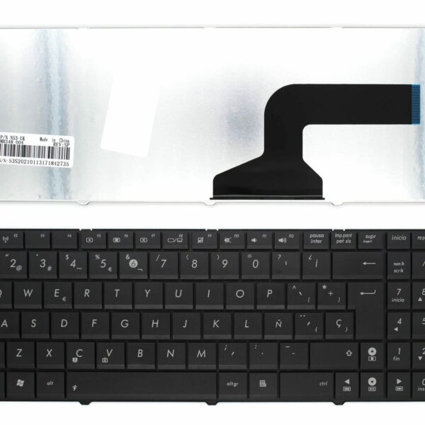 Teclado para Portátil Asus X55U 0KNB0-6204SP00 em Espanhol