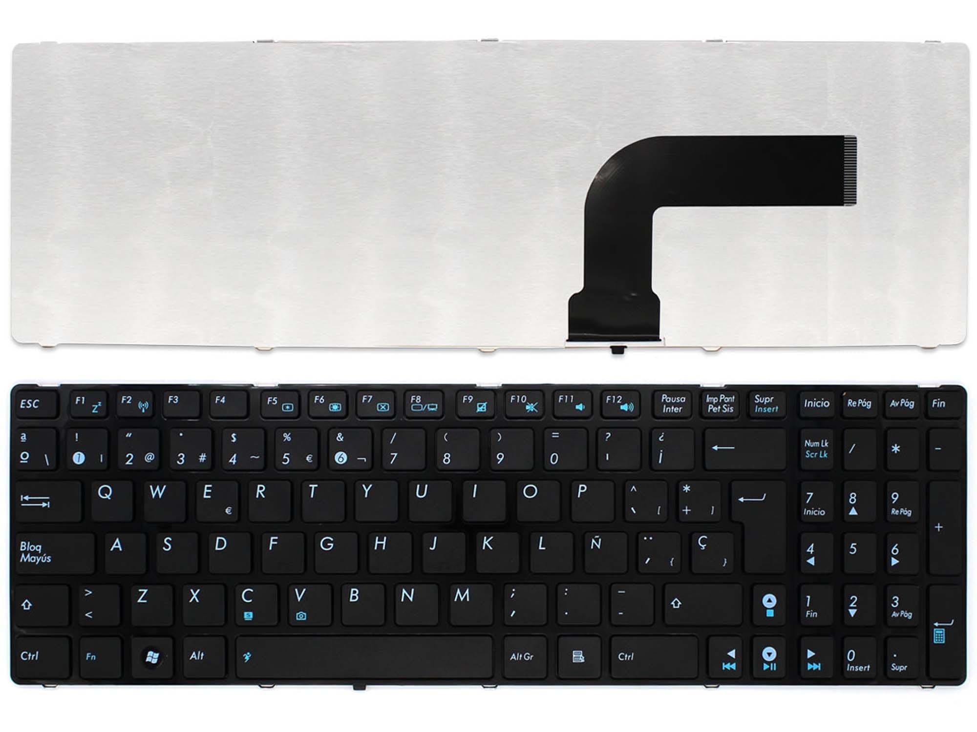 Teclado para Portátil ASUS F55A F55C F55VD X55 X55A X55U X7BJ - Layout Espanhol