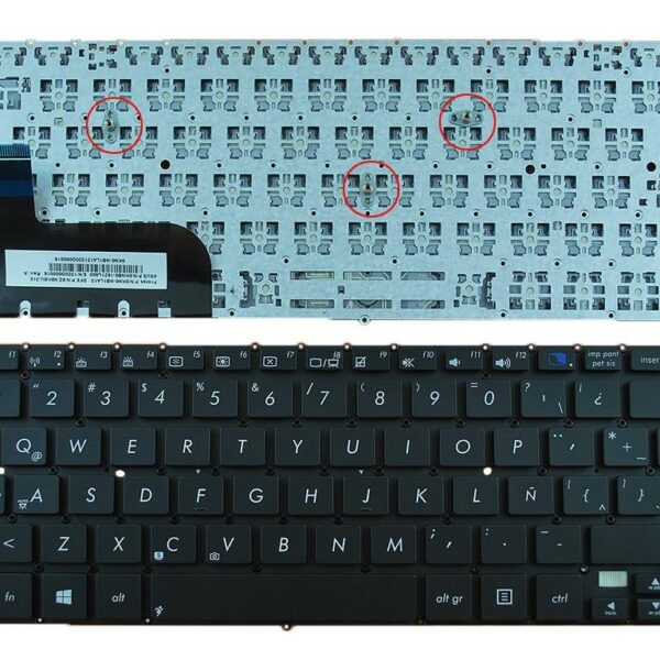 Teclado para Portátil ASUS Taichi 21 - Layout Espanhol