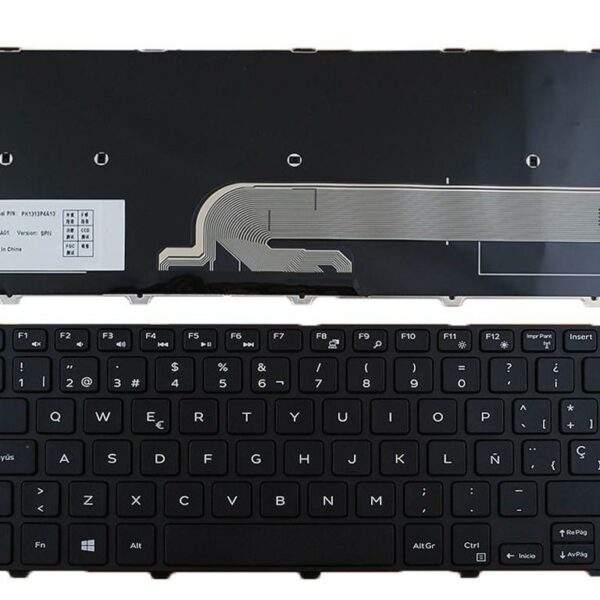 Teclado para Portátil Dell Inspiron 14-3000, 5447, 5442, 5445 - Espanhol