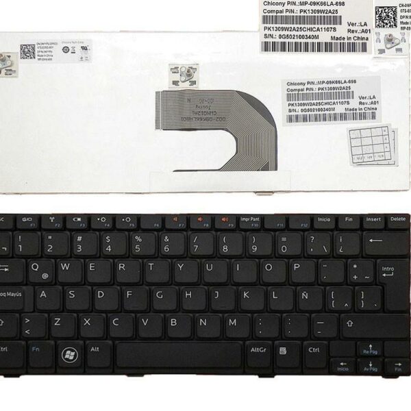 Teclado para Portátil Dell Inspiron Mini 10 1012 1018