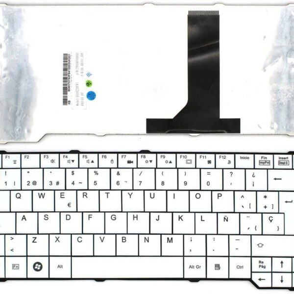 Teclado para Portátil Fujitsu Amilo PA3515 Pi3525 Pi3540 SA3650 P5710 P5720 Esprimo Mobile V6505 V6535