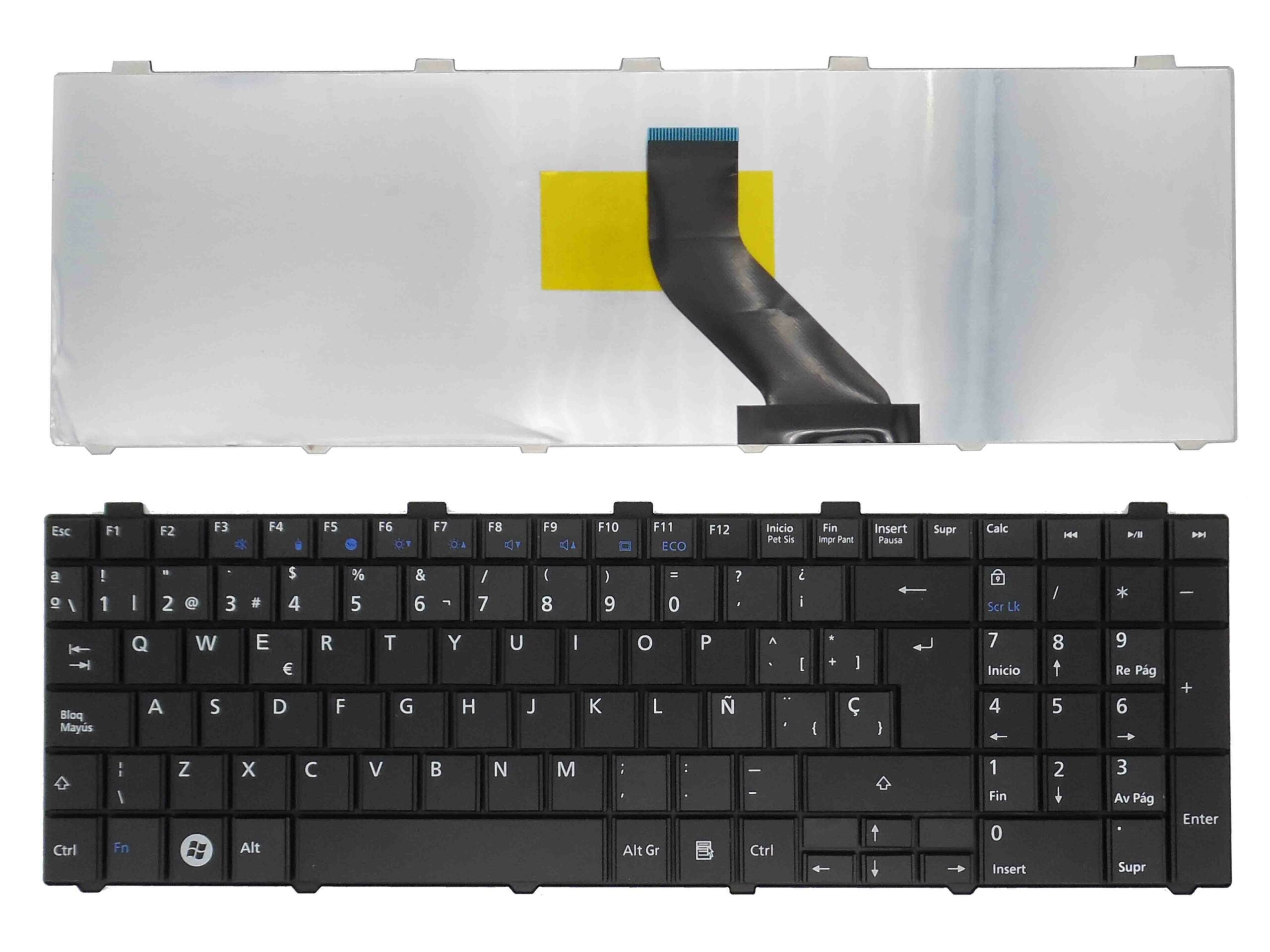 Teclado para Portátil Fujitsu Lifebook A530 AH530 AH531 NH751 AH512 A512