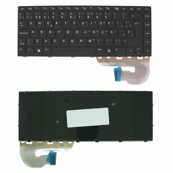 Teclado para Portátil HP L17484-071 L14377-071 - Espanhol Preto Sem Moldura
