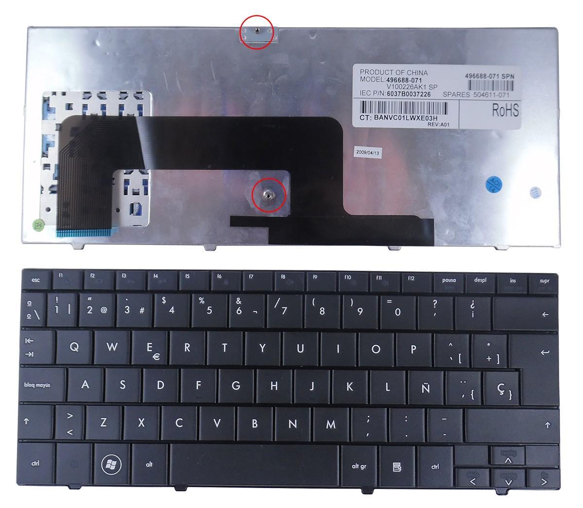 TECLADO PARA PORTATIL HP MINI 1000 MINI 700
