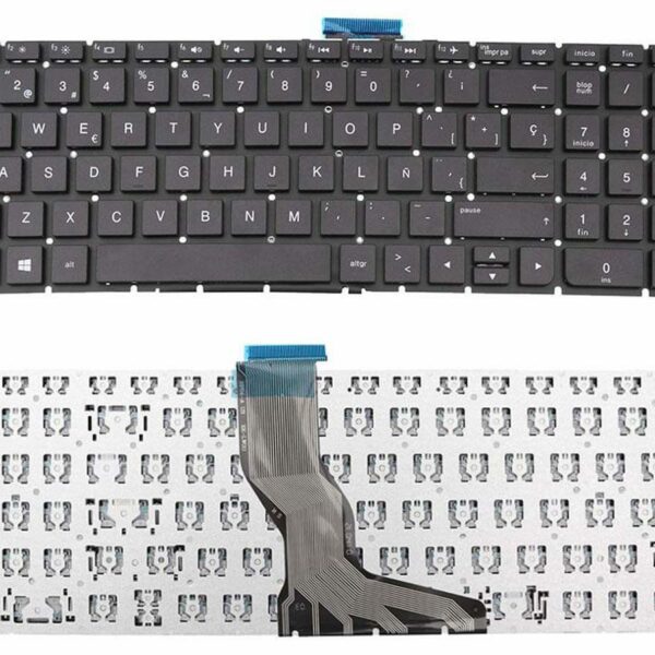 Teclado para Portátil HP Pavilion 15-AU Series Omen 15-AX Series - Espanhol Preto Sem Iluminação - HP04-A XK-LW011