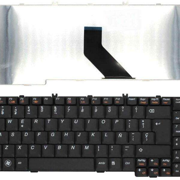 Teclado para Portátil Lenovo B560A - Cor Preto - Layout Espanhol