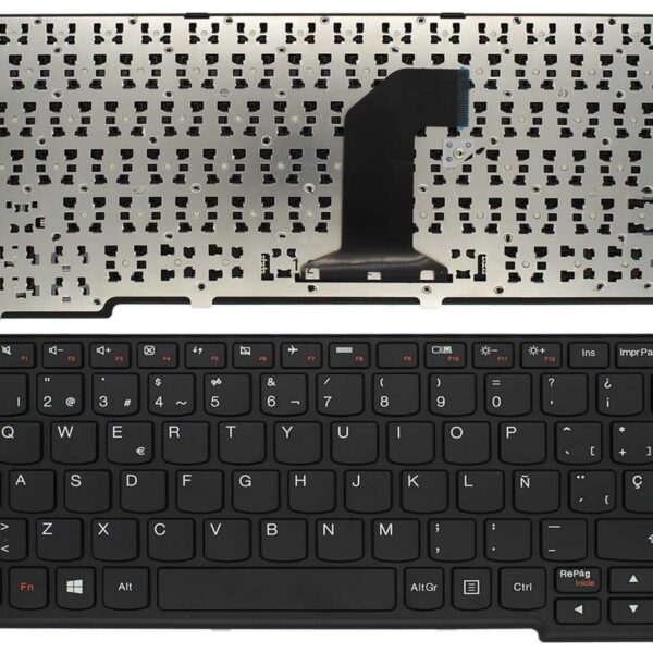 Teclado para Portátil Lenovo Yoga 11 11-TTH Series - Espanhol Preto