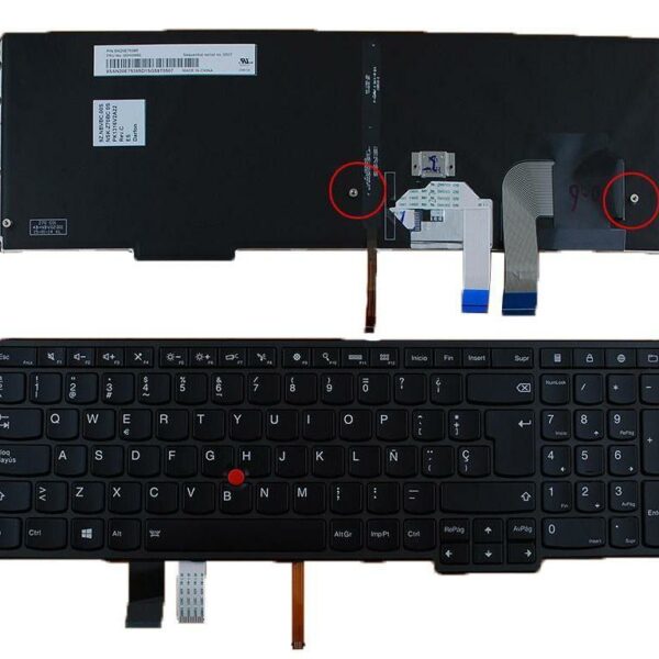 TECLADO PARA PORTATIL LENOVO THINKPAD YOGA 15 9Z.NBVBC.00S PK1316V2A22 NSK-Z70BC