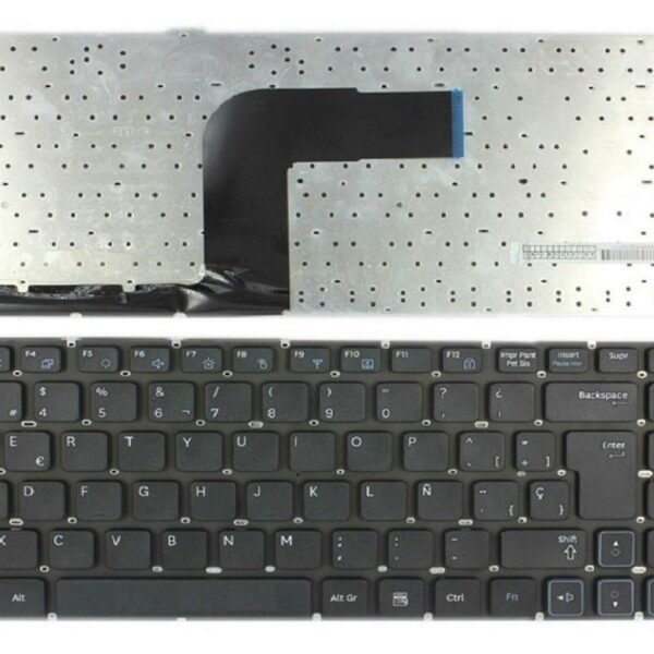 Teclado para Portátil Samsung NP-RC530 Series - Idioma Espanhol - Preto