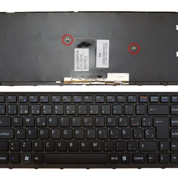 TECLADO PARA PORTATIL SONY VAIO VPC-EA PRETO