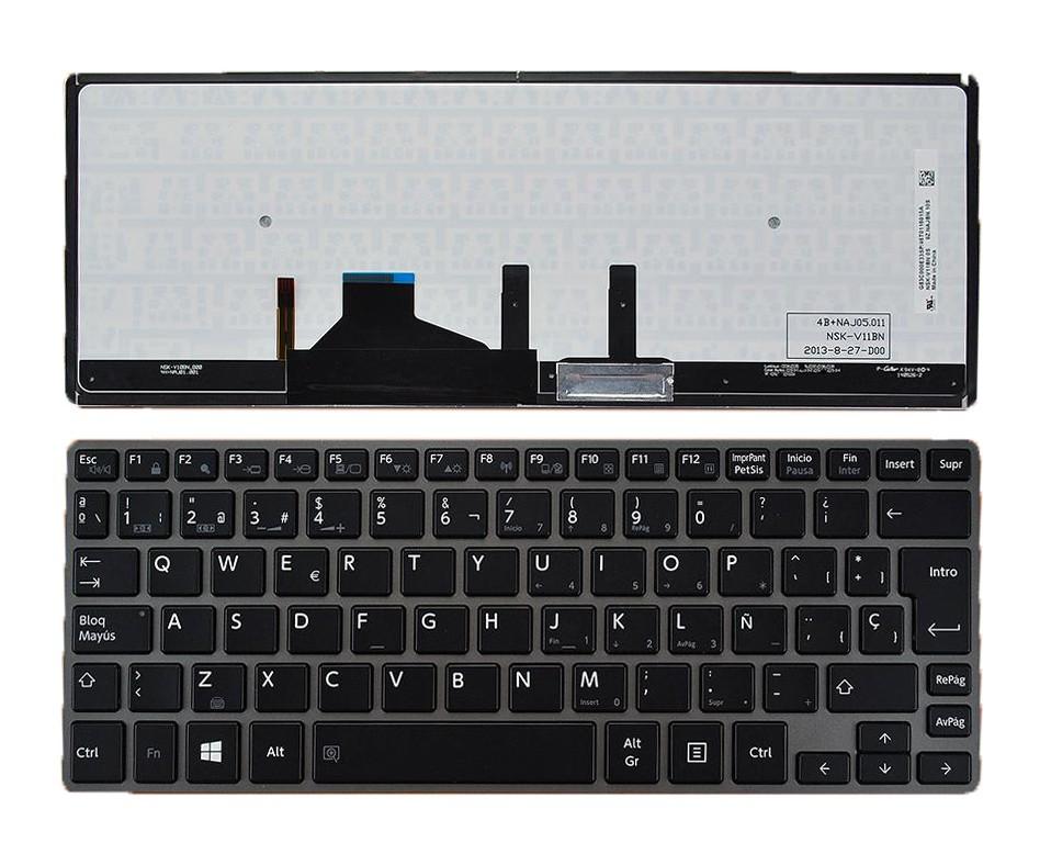 TECLADO PARA PORTATIL TOSHIBA PORTEGE Z30 SIN POINTSTICK