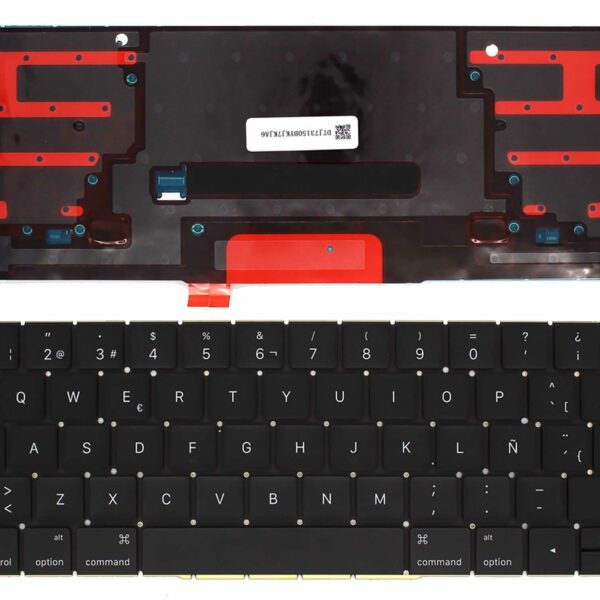 Teclado Retroiluminado para Portátil Apple MacBook Pro A1707 15" - Preto Castelhano