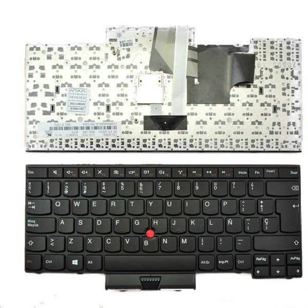 Teclado Espanhol Preto com PointStick para Portátil Lenovo ThinkPad Edge E11 Series - REF: TEC0196