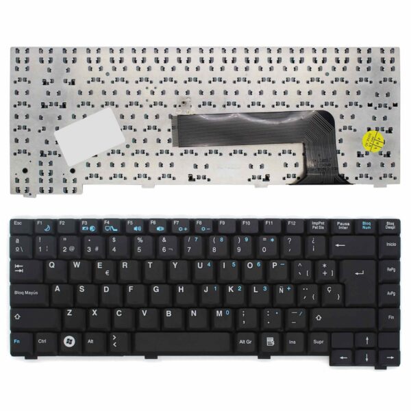 Teclado para Portátil Fujitsu Amilo LI1818 - Espanhol/Castelhano