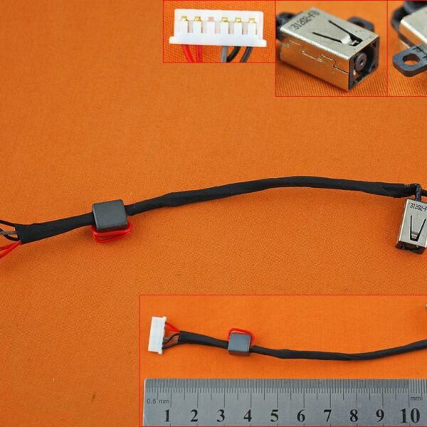 CONECTOR DC JACK COM CABO PARA PORTATIL DELL INSPIRON 15 5000 5555 5558