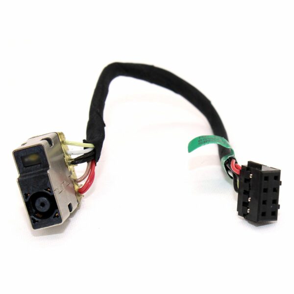 CONECTOR DC JACK COM CABO PARA HP 747116-001 15-R 15-R011dx 15-R018dx 15-R024nr 15-R029wm 15-R032ds, 747116-001