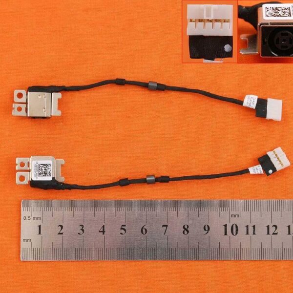 Conector DC Jack para Portátil Dell Latitude 3340 - Compatível com 50.4OA05.011, 0GFNMP, PJ837