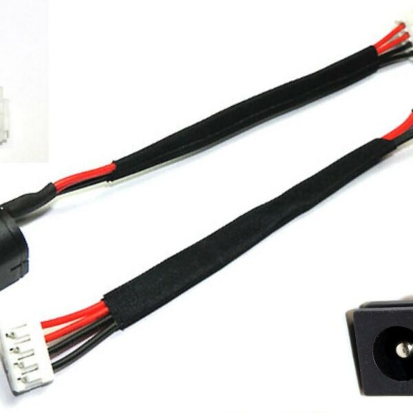 CONECTOR DC JACK PARA PORTATIL TOSHIBA SATELLITE A200 A300 L300 L350 L655