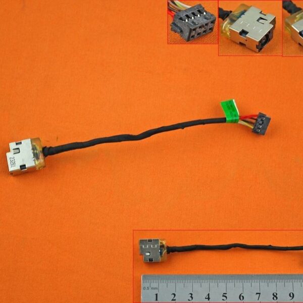 CONECTOR DC JACK PARA PORTATIL HP 215 G1 14-K 717370-YD6 717370-FD6 717370-SD6 / N:CBL00379-0100