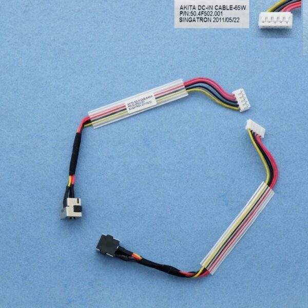 Conector DC Jack para Portátil HP Pavilion DV2000 DV2500 DV2700, Presario C700 V3000 Series - PJ117-1 65W