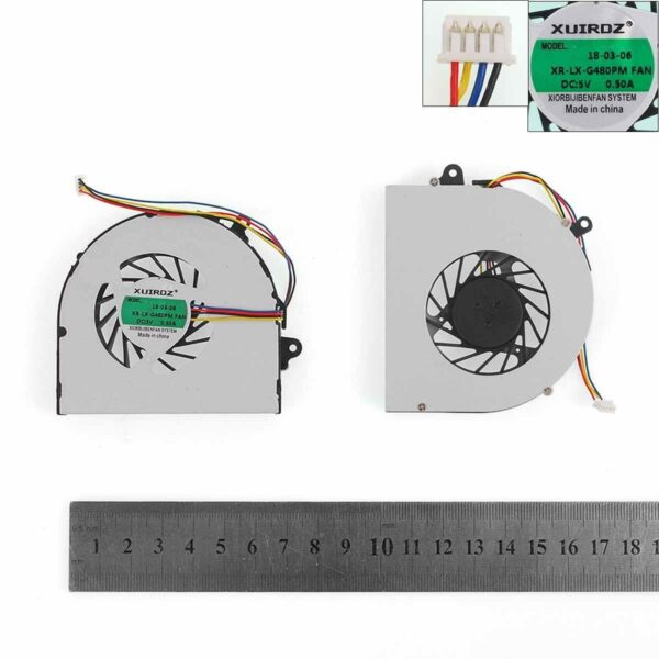 Ventoinha CPU para Portátil Lenovo G480 G580 P580 Series - MG60120V1-C120-S99 UDQFLJP04DCM
