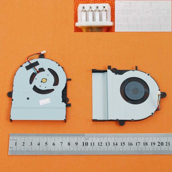 VENTOINHA PARA PORTATIL ASUS K501LX K501UX A501L V505L NS85B01-14M03