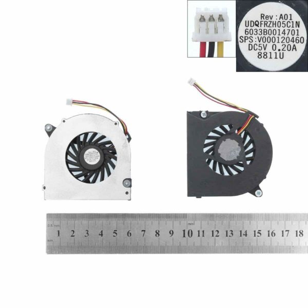 VENTOINHA CPU PARA PORTATIL COMPAQ 510 511 DFS481305MC0T SHORT LINE
